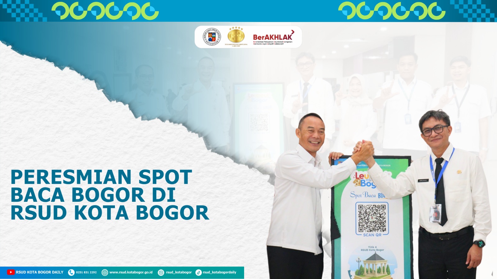 rsud-bogor-hadirkan-spot-baca-digital-akses-ratusan-buku-cuma-dengan-scan-qr